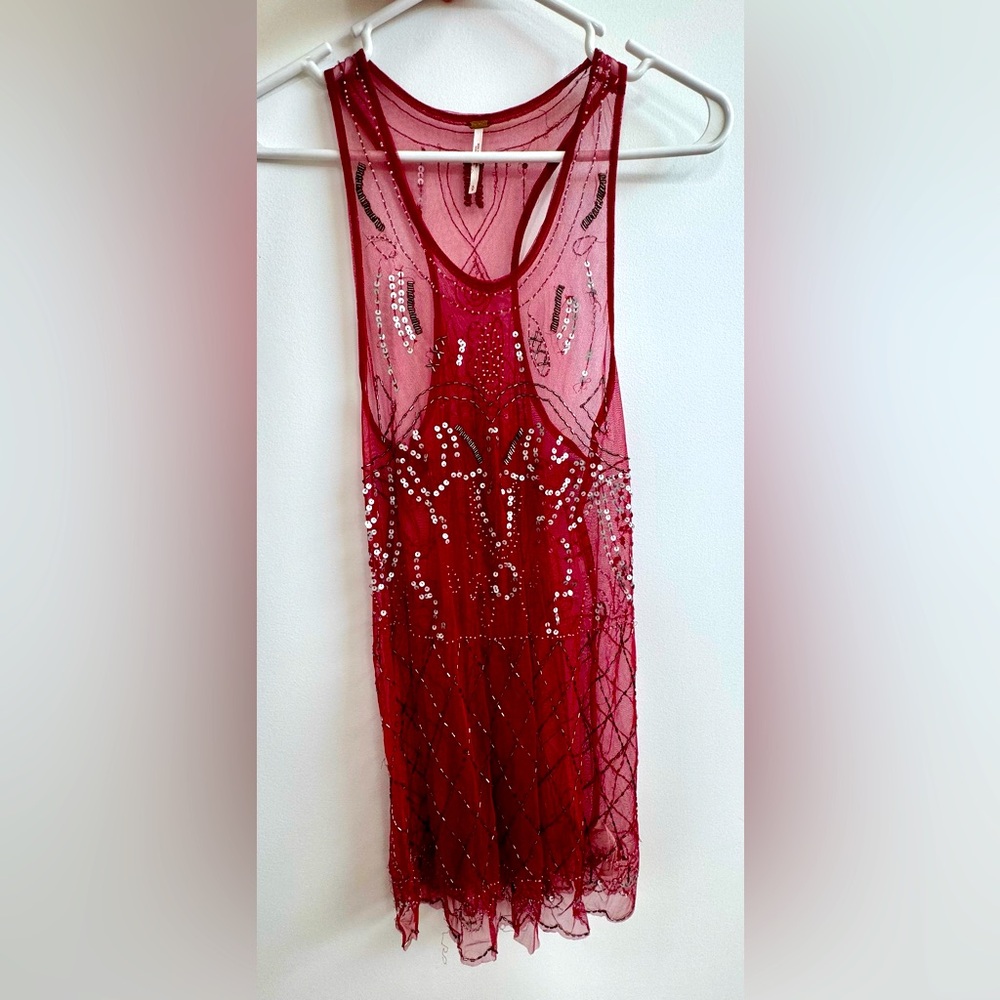 Free People Sequin Tunic